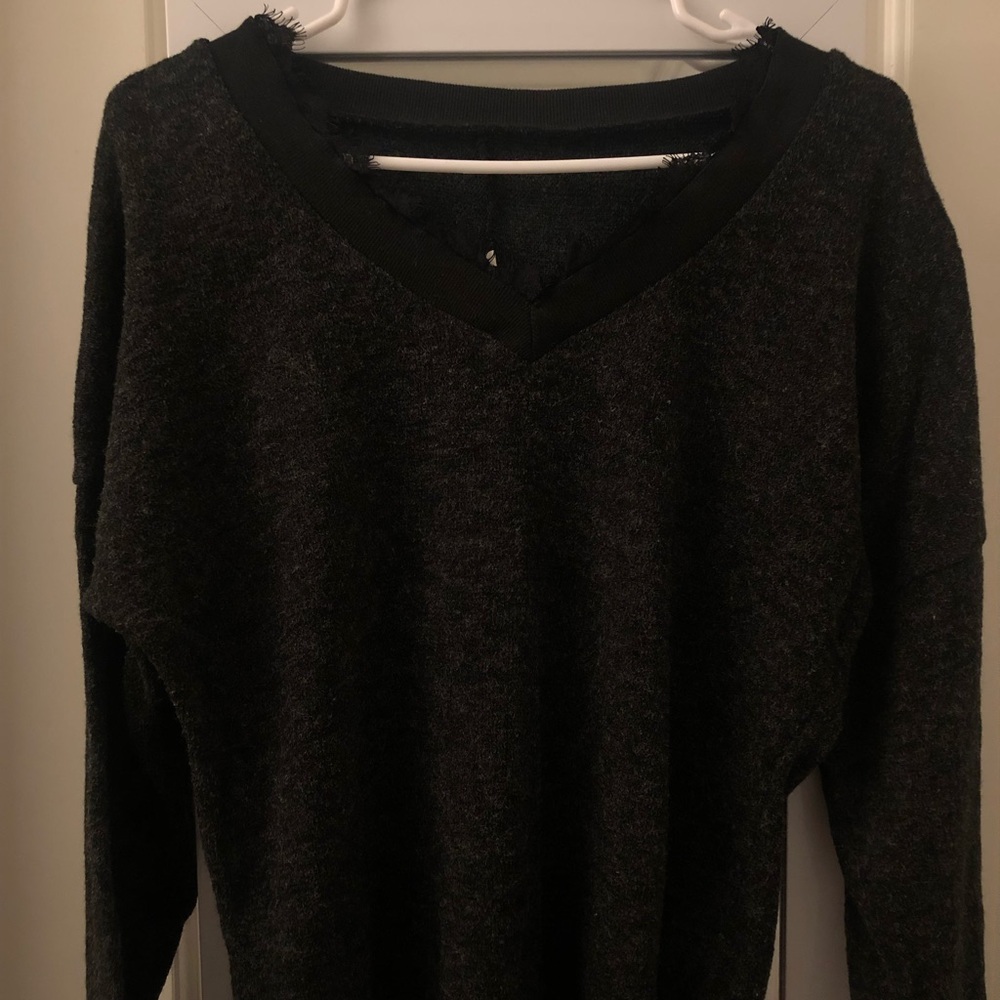 Shein Black Knit Sweater